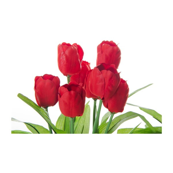 Set 3 flori artificiale în ghiveci Casa Selección Tulip-image-3