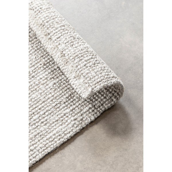 Covor tip traversă gri deschis reversibil/țesut manual din iută 80x200 cm Bouclé Jaipur – Hanse Home-image-3