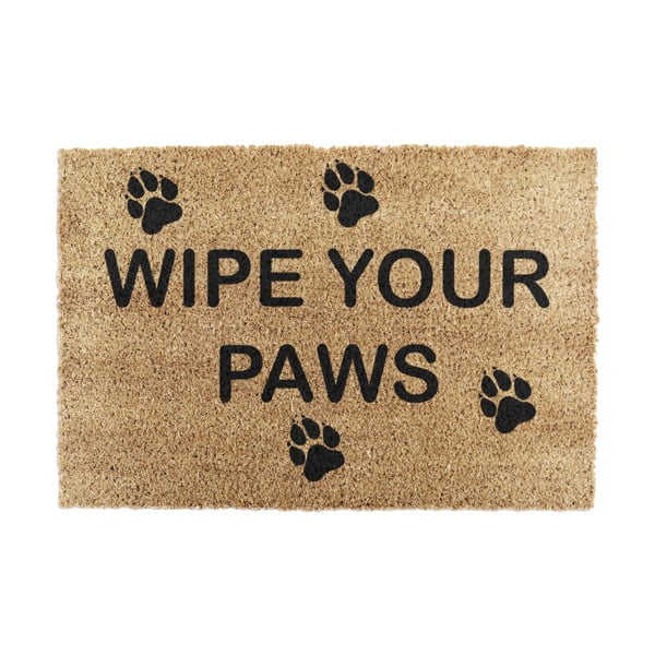 Covoraș de intrare din fibre de nucă de cocos 40x60 cm Wipe Your Paws – Artsy Doormats