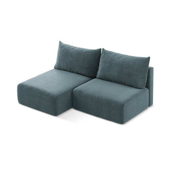 Colțar turcoaz extensibil/cu spațiu de depozitare (cu colț pe partea stângă) Kalena – Makamii-image-2