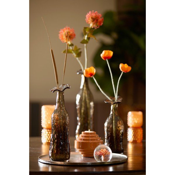 Prespapier din sticlă (înălțime 8 cm) Flower – Light & Living-image-1