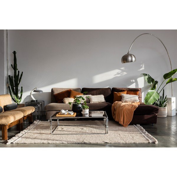 Covor bej din bumbac 140x200 cm Duetto Sage – Lorena Canals-image-1