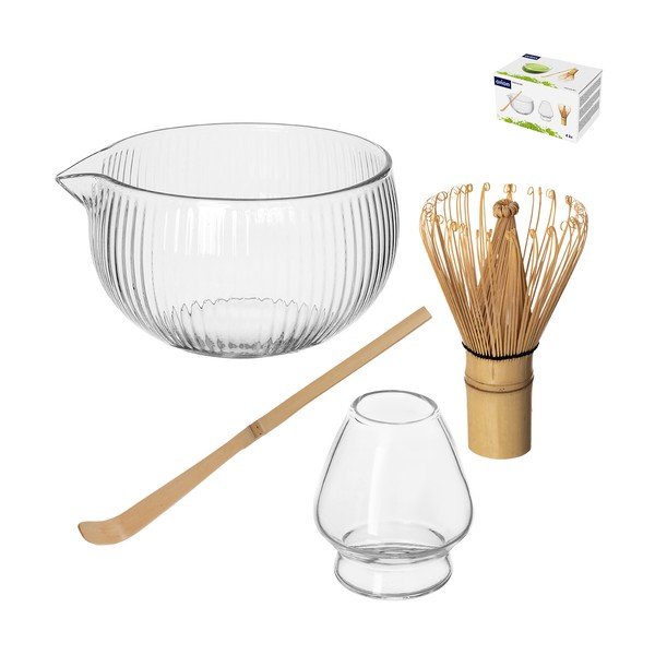 Set pentru matcha din sticlă – Orion
