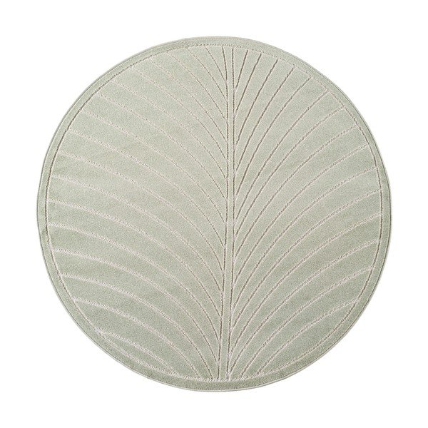 Covor pentru exterior și interior verde rotund ø 160 cm Nova 1204 – Ayyildiz Carpets