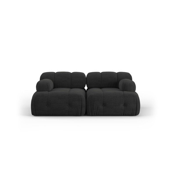 Canapea neagră 192 cm Ferento – Cosmopolitan Design