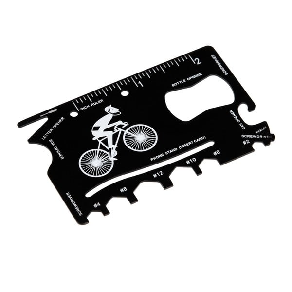 Card multifuncțional în suport de piele Rex London Le Bicycle