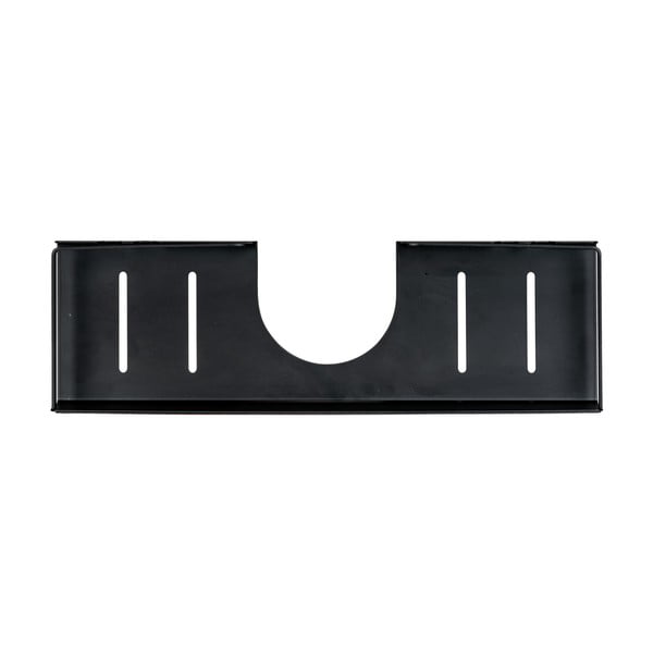 Raft pentru baie negru autoadeziv din oțel inoxidabil Altarella – Wenko-image-4