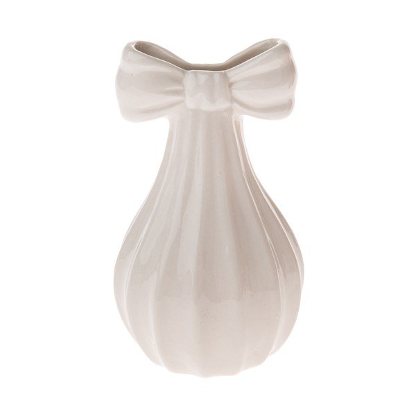 Vază crem din porțelan (înălțime 12 cm) – Dakls