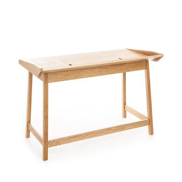 Birou cu aspect de lemn de stejar 60x113 cm Henry – Tomasucci-image-2