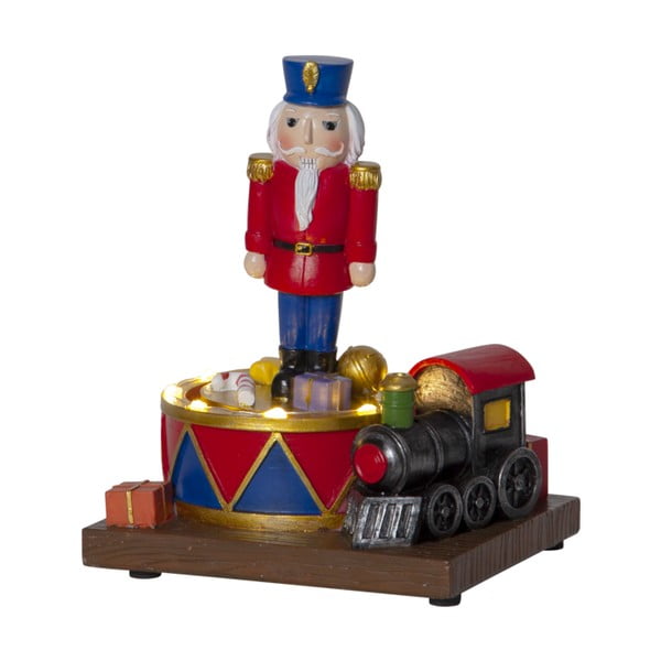 Decorațiune cu LED pentru Crăciun Star Trading Nutcracker, înălțime 16 cm