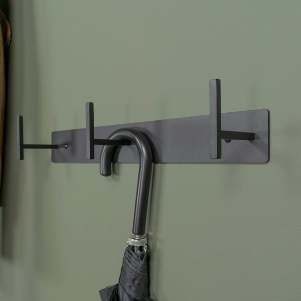 Cuier de perete negru din metal 44 cm Chapman – Spinder Design-image-4