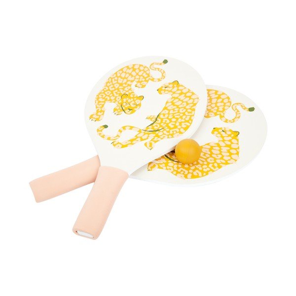 Set 2 palete și minge pentru tenis de plajă Sunnylife Call of the Wild-image-3
