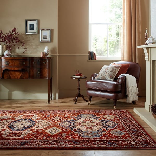 Covor roșu 120x170 cm Gillingham – Flair Rugs-image-1