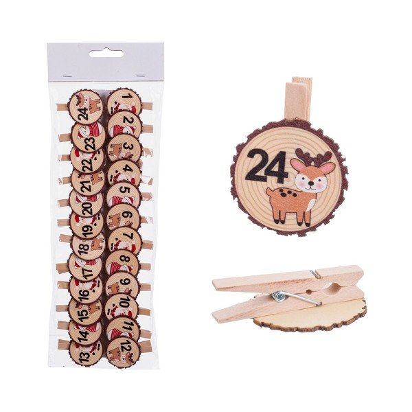 Clești pentru calendar Advent – Casa Selección