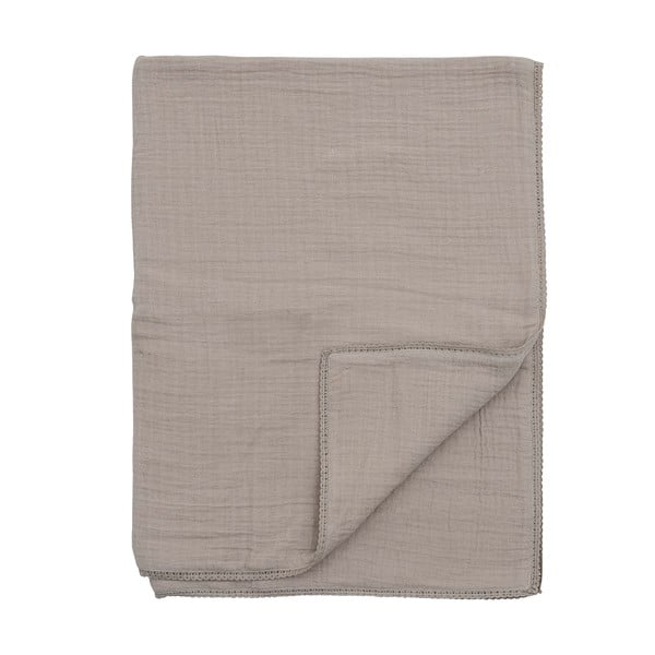 Pătură pentru copii bej din muselină 100x80 cm Muslin - Bloomingville Mini