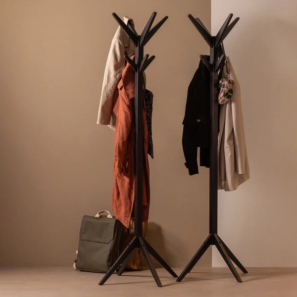 Cuier negru din lemn de mesteacăn Studio – WOOOD-image-1