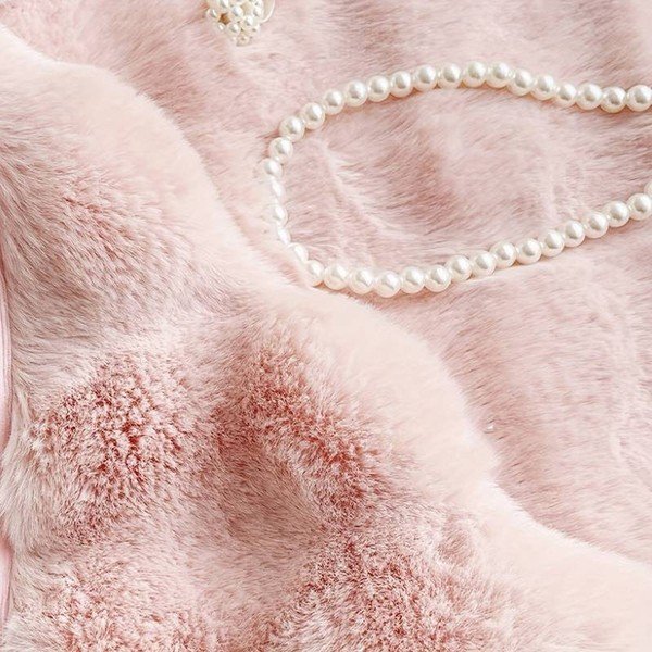 Covor roz lavabil rotund ø 150 cm Bubble Pink – Mila Home-image-3