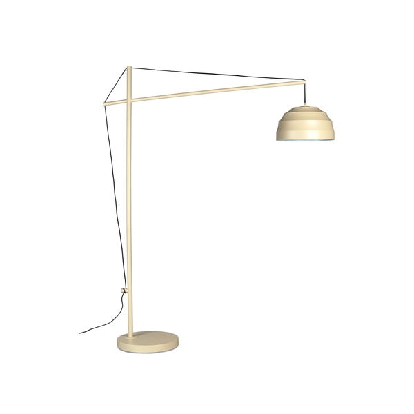 Lampadar galben deschis (înălțime 180 cm) Liwa – Dutchbone