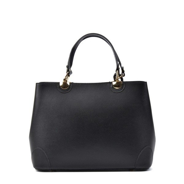 Geantă din piele Isabella Rhea Munda, negru-image-1