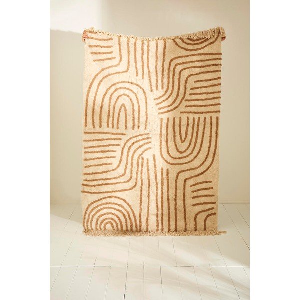 Covor crem 140x200 cm Blue Sand – Sema-image-1