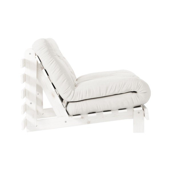 Fotoliu variabil KARUP Design Roots White/Natural-image-3