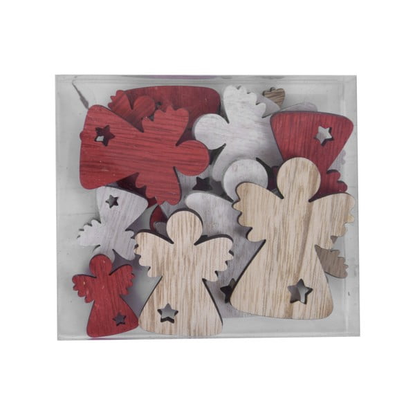 Set de 18 ornamente de Crăciun în formă de îngerași Ego Dekor-image-1