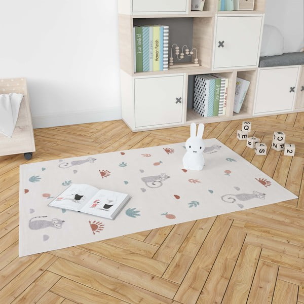 Covor copii Nattiot Little Wild Monkey, 120 x 170 cm-image-2