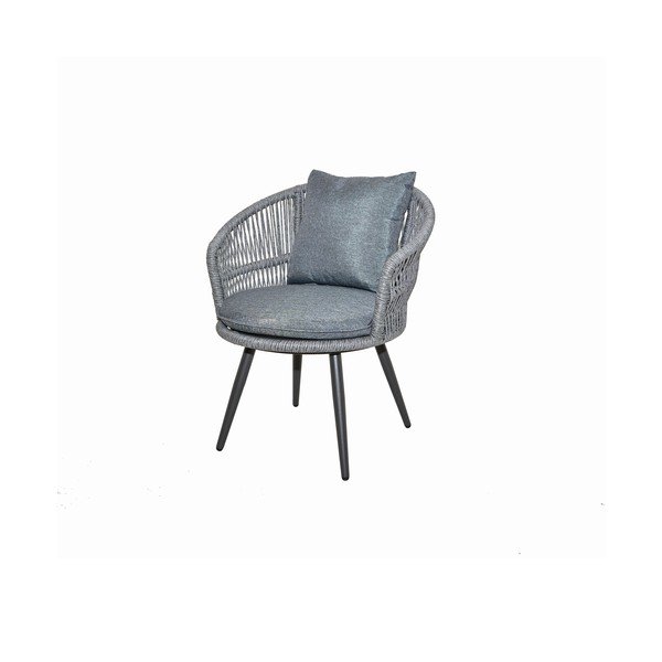Set de dining pentru grădină gri din ratan artificial pentru 6 persoane Concord - Rojaplast-image-2