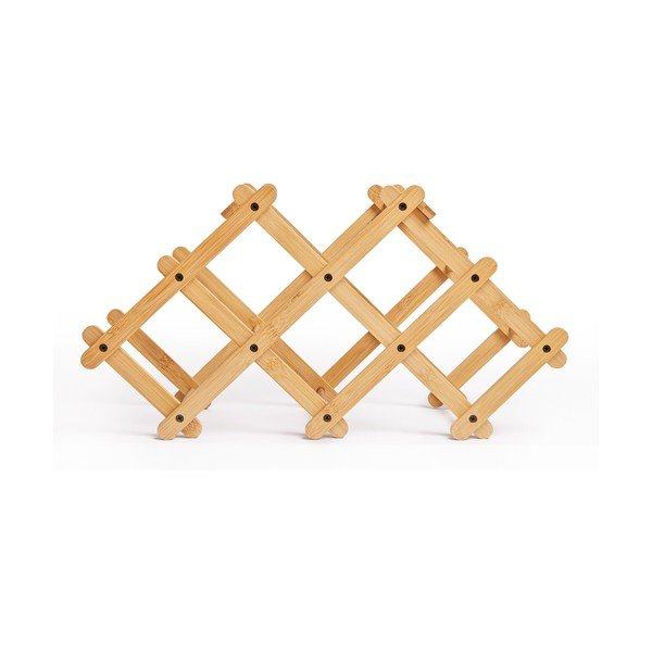 Raft de vin din bambus - Bonami Essentials-image-3