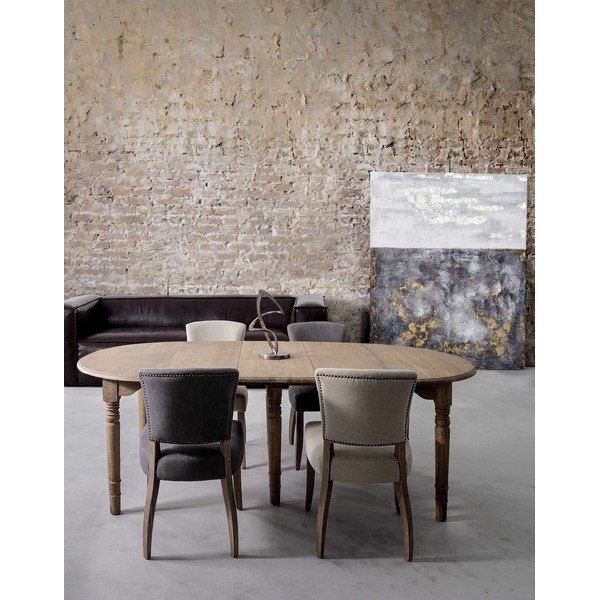 Scaun de dining bej tapițat Maratriz – Bizzotto-image-1