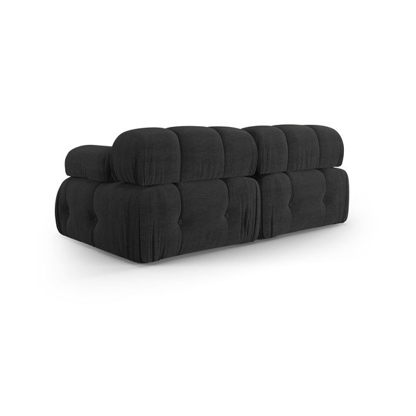 Canapea neagră 192 cm Ferento – Cosmopolitan Design-image-3