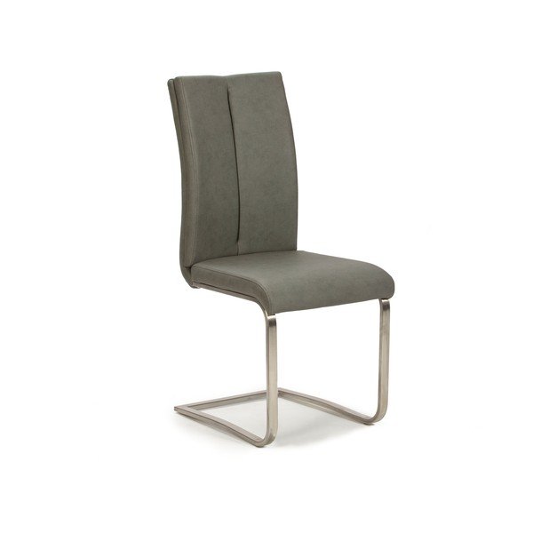 Scaun dining Marckeric Sabby, gri-image-2