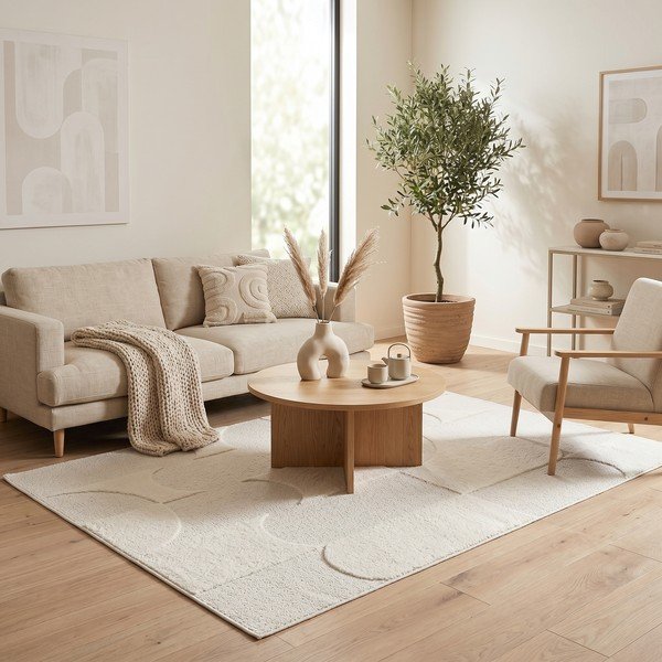 Covor crem 160x230 cm Luna – ESTE-image-3