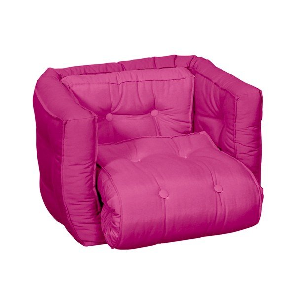 Fotoliu pentru copii Karup Baby Dice Pink/Pink