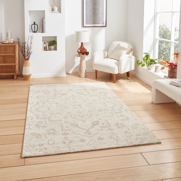 Covor crem 200x290 cm Geneva – Think Rugs-image-1