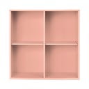 Bibliotecă roz suspendată 70x70x27 cm Mistral – Hammel Furniture