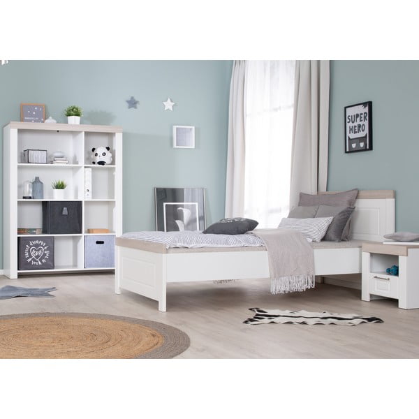 Pat pentru copii  alb 90x200 cm Felicia – Roba-image-1