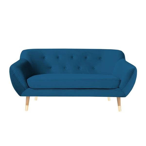 Canapea cu 2 locuri Mazzini Sofas Amelie, albastru