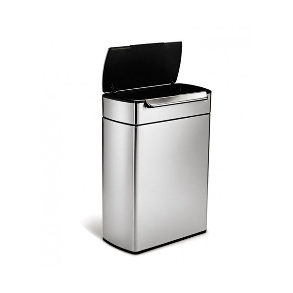 Coș de gunoi din oțel pentru deșeuri sortate 48 l Dual - simplehuman-image-4