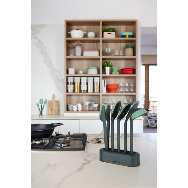 Set de ustensile de bucătărie cu suport 5 buc. – Lékué-image-3