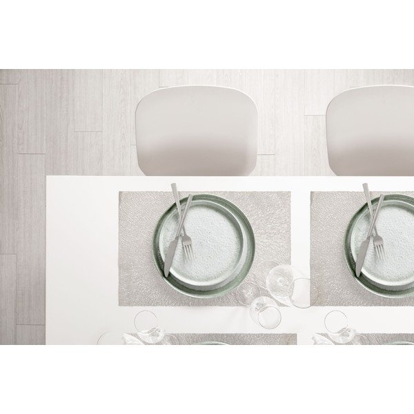 Suport de farfurie Tiseco Home Studio,30 x 45 cm, argintiu-image-1