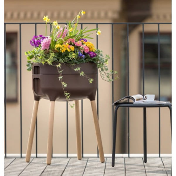 Recipient de cultivare din plastic cu sistem de auto-irigare Urbalive – Plastia-image-1