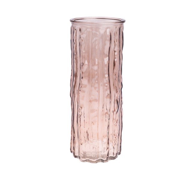 Vază maro din sticlă (înălțime 25 cm) – Dakls