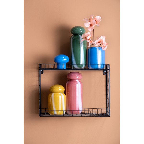 Raft negru etajat din oțel 40 cm Reja – PT LIVING-image-3