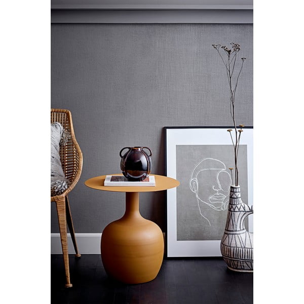 Măsuță auxiliară rotundă din metal ø 46 cm Ayah – Bloomingville-image-1