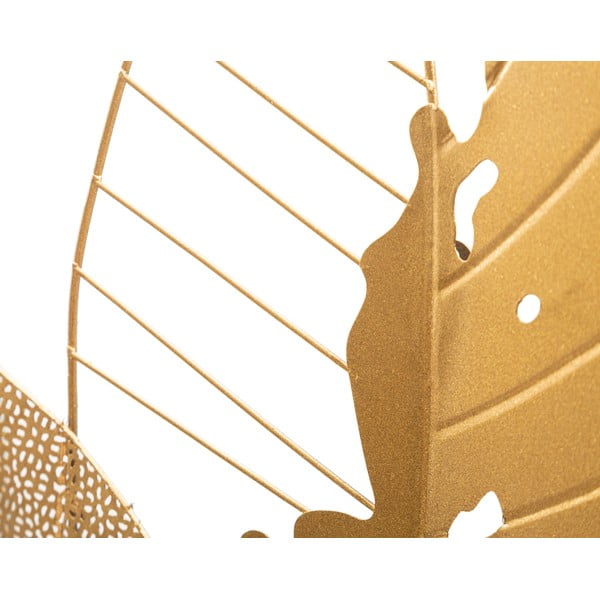 Decorațiune de perete din metal 53x84,5 cm Autumn Leaf - Mauro Ferretti-image-4