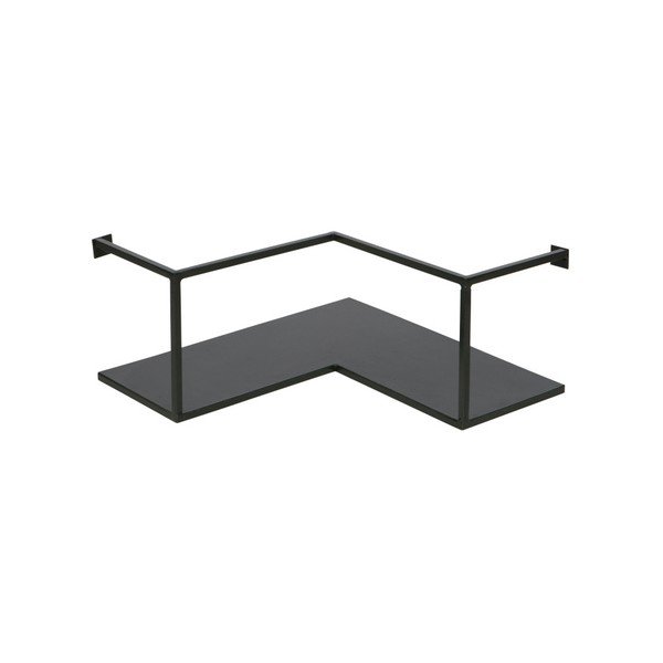 Raft pentru colţ De Eekhoorn Meert, negru-image-1