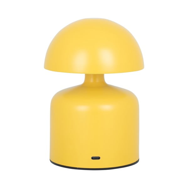 Veioză galbenă cu abajur din metal (înălțime 15 cm) Impetu – Leitmotiv