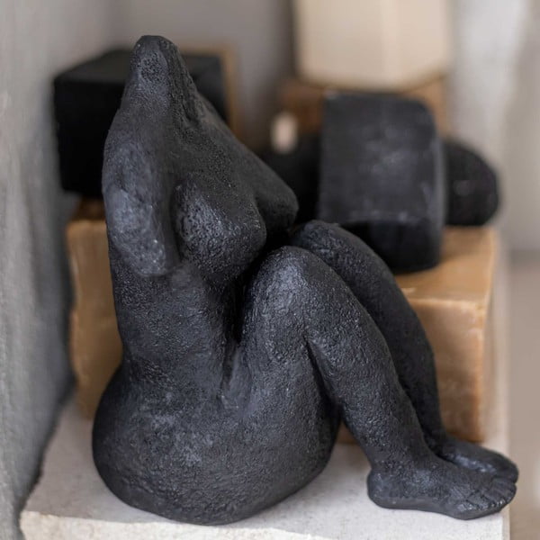 Statuetă din polirășină (înălțime 14 cm) Sitting Woman – Mette Ditmer Denmark-image-2