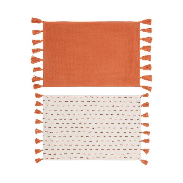 Suport pentru farfurii 2 buc. din material textil 30x45 cm Earth Notes – Sema